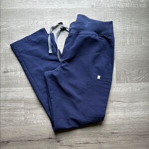 Yola Skinny Scrub Pants Blue